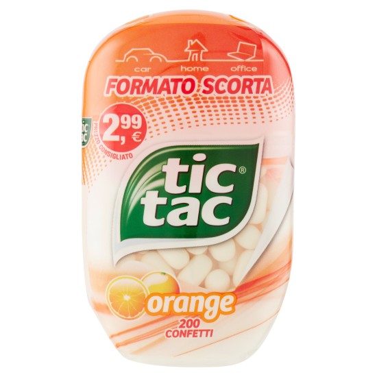 FERRERO TIC TAC ARANCIO BOTTLE