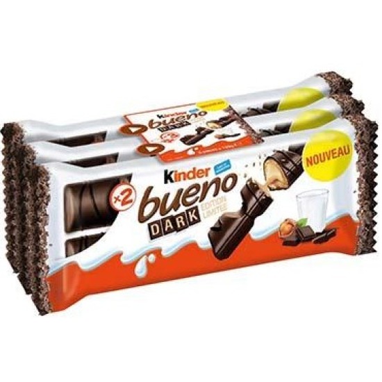 FERRERO KINDER BUENO DARK CONFEZIONE DA 3