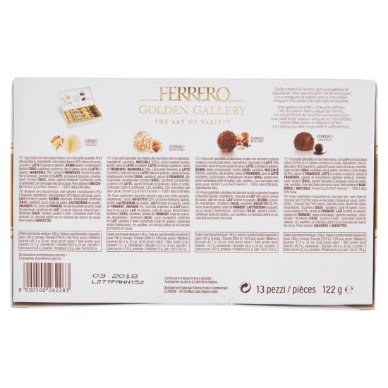 FERRERO GOLDEN GALLERY T13