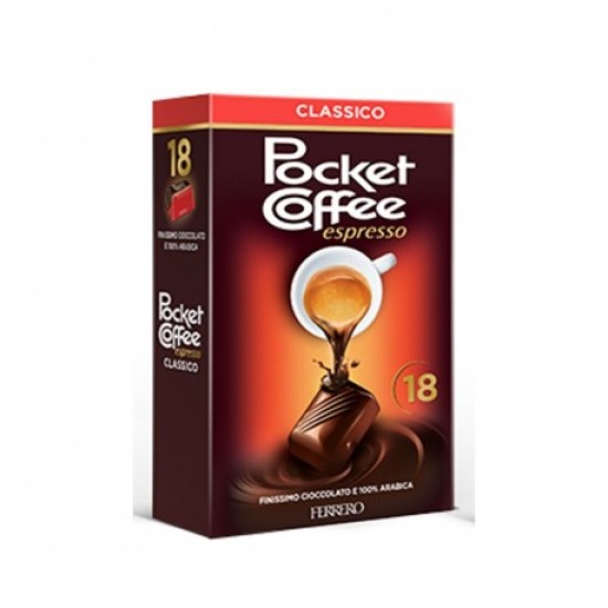 POCKET COFFEE CONFEZIONE DA 18 PER 6