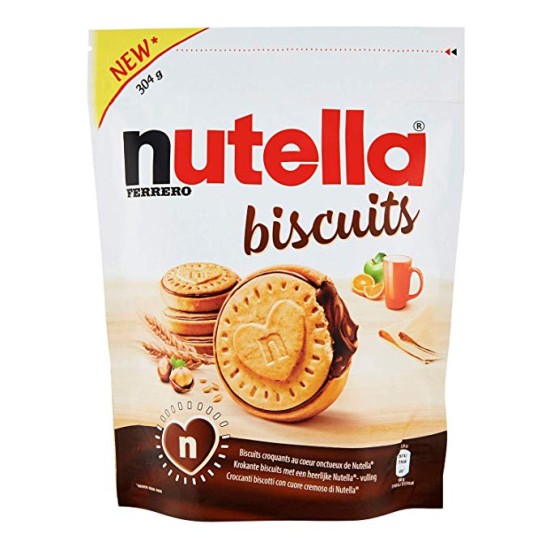 FERRERO NUTELLA BISCUITS 304 GR