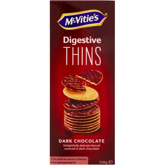 MC VITIE'S DIGESTIVE THIN DARK CHOC