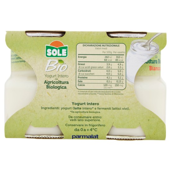 SOLE YOGURT BIO BIANCO GR125X2