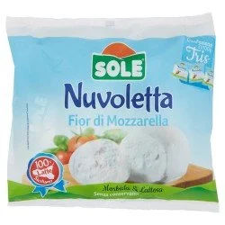 SOLE NUVOLETTA MOZZARELLA TRIS
