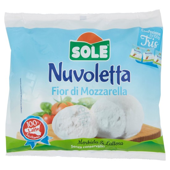 SOLE NUVOLETTA MOZZARELLA TRIS