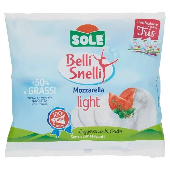 SOLE BELLI&SNELLI MOZZ.3X100GR