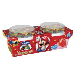 DANONE SUPER MARIO YOGOLOSO FRAGOLA GR 110 DANONE SUPER MARIO YOGOLOSO FRAGOLA GR 110