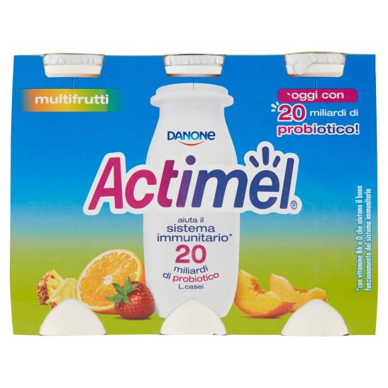 DANONE ACTIMEL MULTIFRUTTI GR 100 CONFEZIONE DA 6