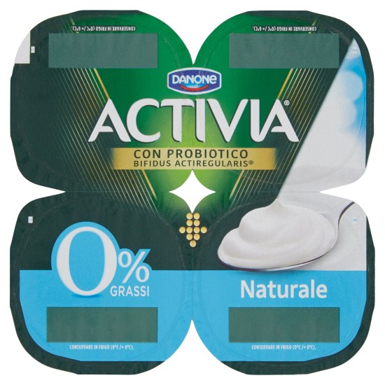 ACTIVIA 0% BIANCO GR.125X4    