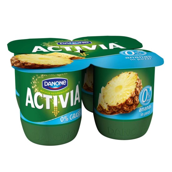 ACTIVIA 0% ANANAS GR.125X4    