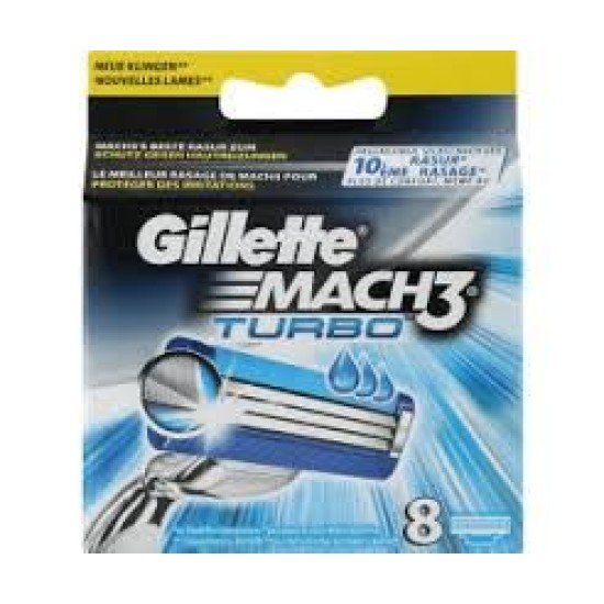 GILLETTE MACH3 LAME TURBO X 5 GILLETTE MACH3 LAME TURBO X 5