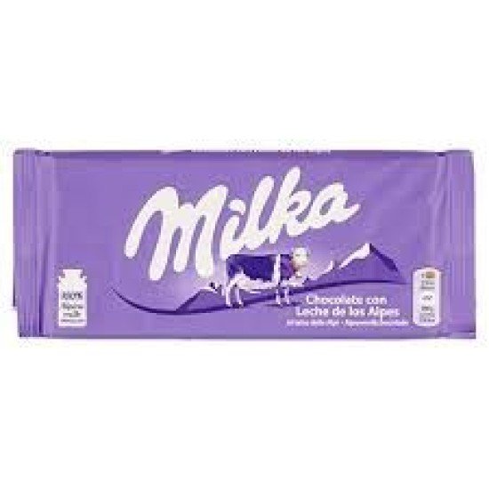 MILKA TAVOLETTA CIOCCOLATO LATTE 