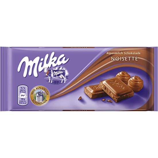 MILKA TAV.CIOCC.-NOCC. GR.100 