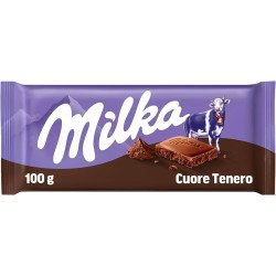 MILKA CIOCCOLATO TENERO CUORE GR 100 MILKA CIOCCOLATO TENERO CUORE GR 100