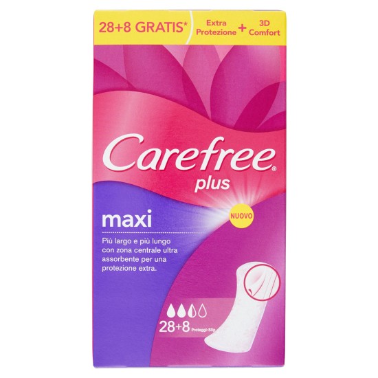 CAREFREE MAXI 28+8 SALVASLIP  