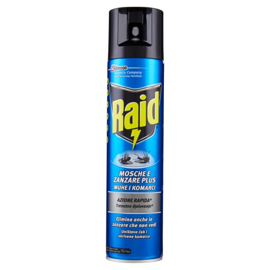 RAID INS.SPRAY M/ZANZ.400ML