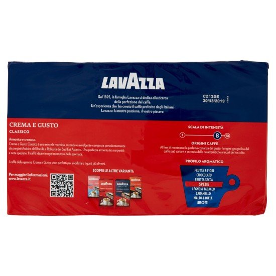 LAVAZZA CREMA E GUSTO CLASSICO GR 250 PER 3 