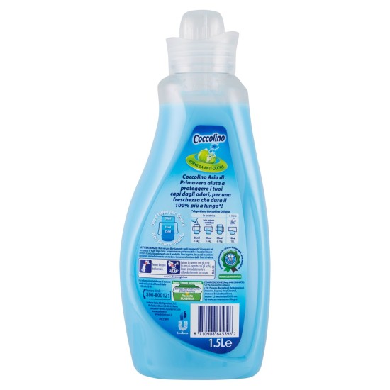 COCCOLINO CONCENTRATO 1500 ML BLUE AMMORBIDENTE