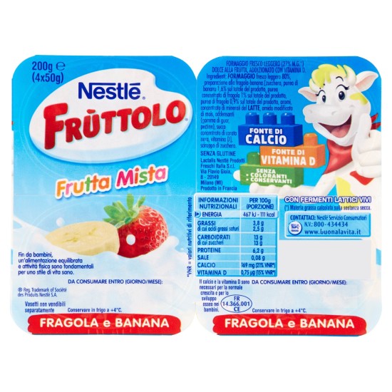 FRUTTOLO FRAGOLA BANANA 