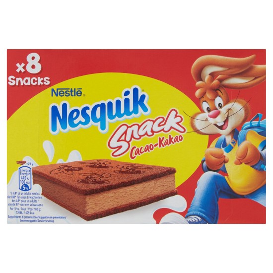 NESQUIK SNACK CACAO X8 20 g8