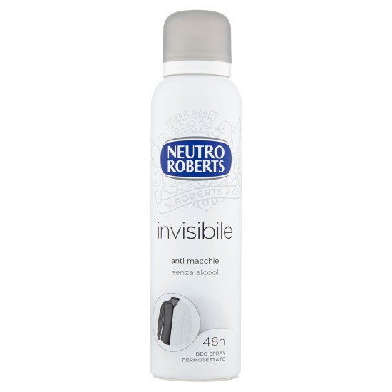 ROBERTS DEODORANTE SPRAY INVISIBILE  