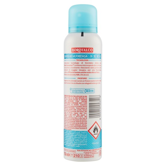 BOROTALCO DEODORANTE SPRAY ACTIVE 