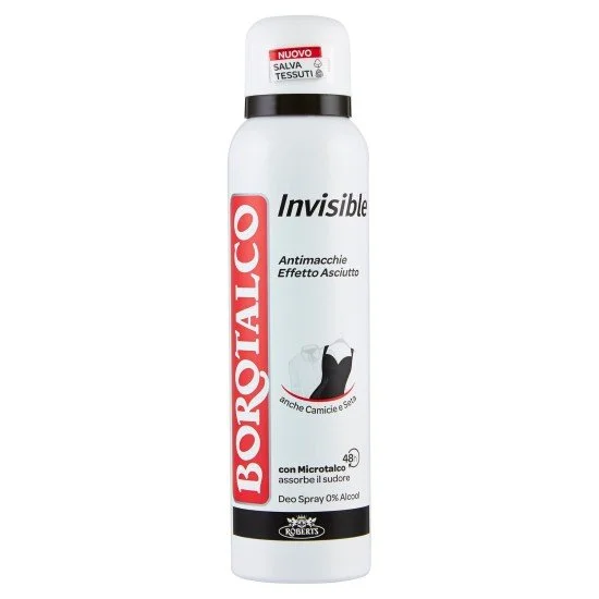 BOROTALCO DEODORANTE INVIBLE