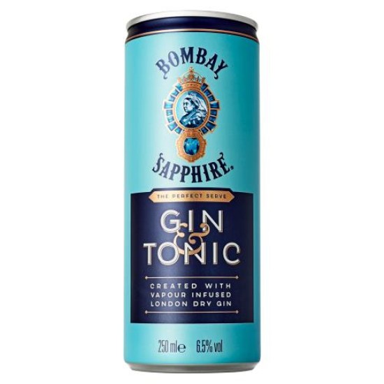 BOMBAY SAPPHIRE' GIN E TONIC LATINA 