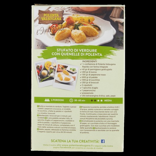 VALSUGANA POLENTA INTEG. 375GR