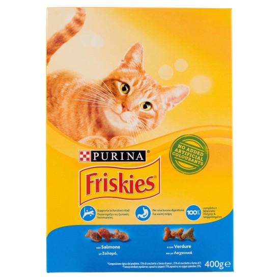 FRISKIES CROC.SALM/VERD.GR400