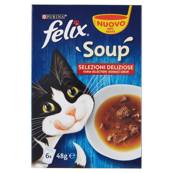 E*FELIX SOUP SEL.DELIZ.6X48GR 