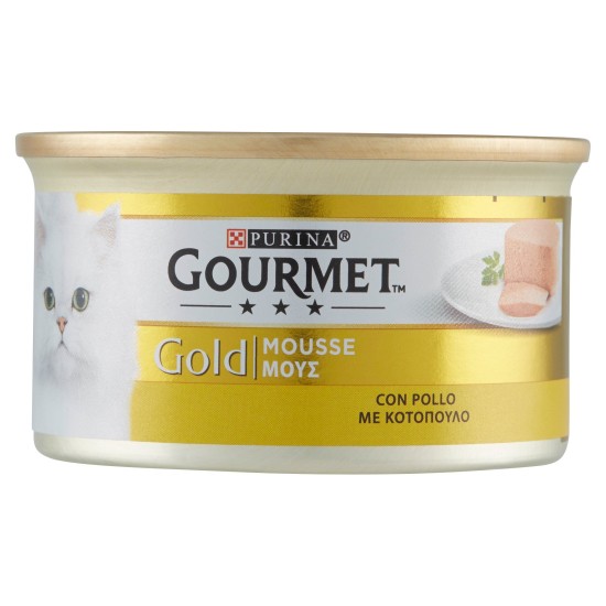 GOURMET GOLD MOUSSE POLLO GR85