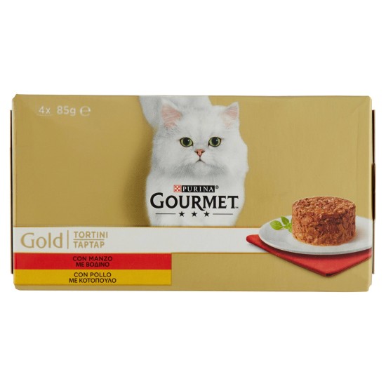 GOURMET G.TORTINI 4X85GR MA/PO