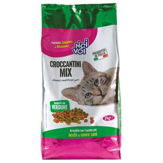 NOI&VOI  CROCCANTINO VERDURE GATTO  2 KG   