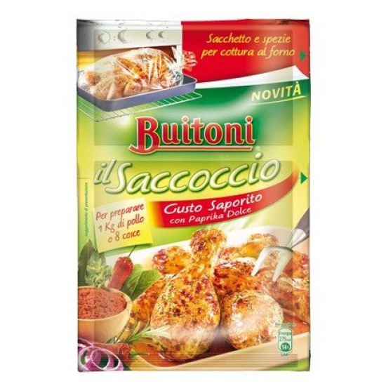 SACCOCCIO POLLO PAPRIKA GR 34 