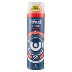 INFASIL DEODORANTE SPRAY UOMO SALA CAMICIA INFASIL DEODORANTE SPRAY UOMO SALA CAMICIA