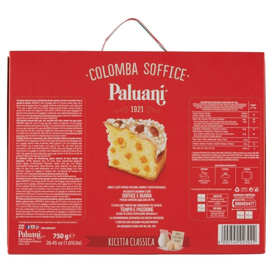 PALUANI COLOMBA CLASSICA GR 750