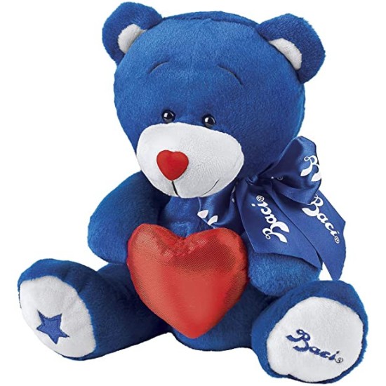 BACI PELUCHE BLU CUORE R