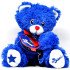 BACI PELUCHE BLU CUORE R