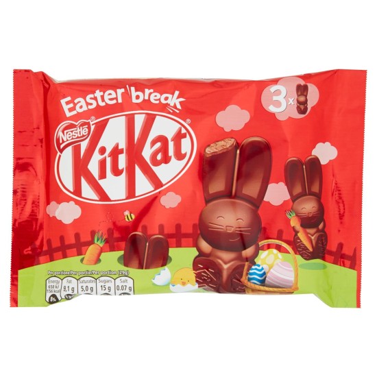 NESTLE' KITKAT BUNNY GR 29 PER 3  