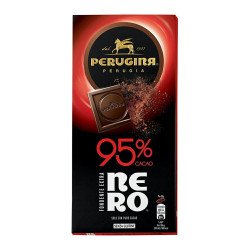 PERUGINA NERO TAVOLETTA FONDENTE 95% GR 85 PERUGINA NERO TAVOLETTA FONDENTE 95% GR 85