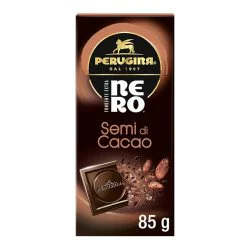 PERUGINA NERO TAVOLETTA SEMI CACAO GR 85