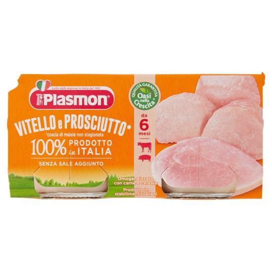 PLASMON OMO VITELLO/PROS.80 gX2