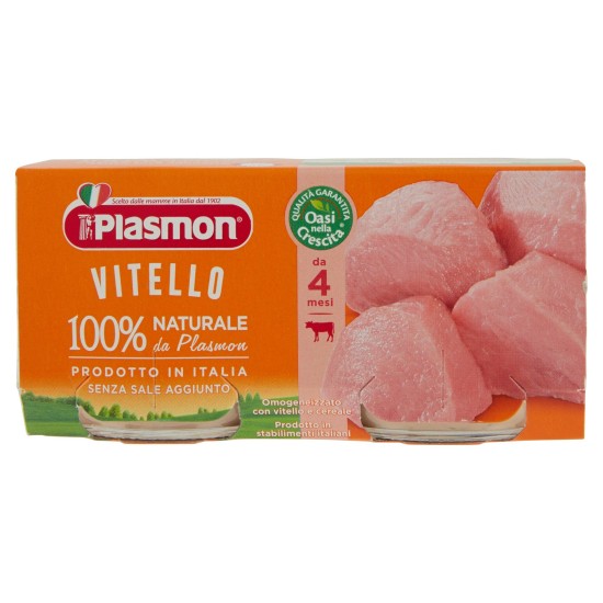 PLASMON OMO VITELLO 80 gX2