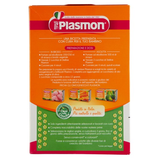 PLASMON PASTINA STELLINE GR340