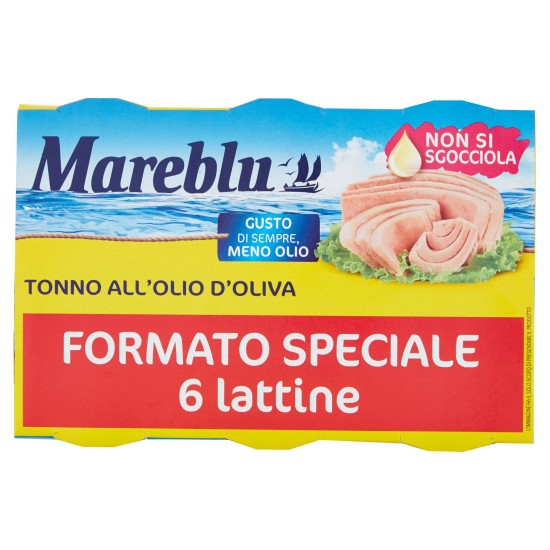 MAREBLU TONNO OLIO D'OLIVA GR 60 PER 6     