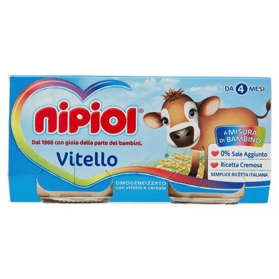 NIPIOL OMO VITELLO GR.80X2*