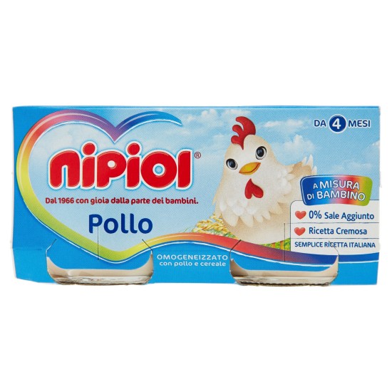 NIPIOL OMO POLLO 80 gX2