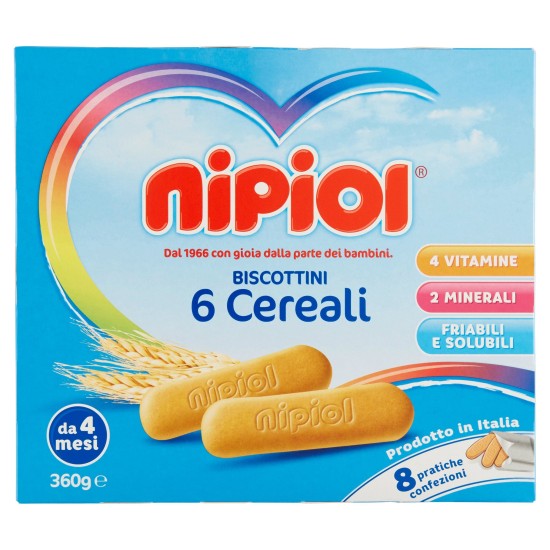 NIPIOL BISCOTTI 360 g