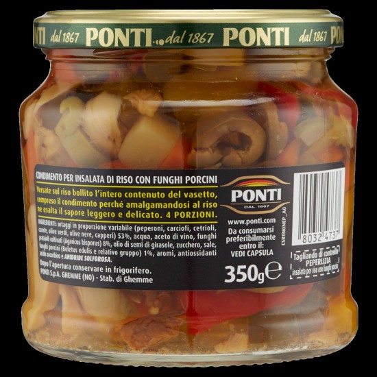 PONTI PEPERLIZIA INSALATA RISO PORCINI